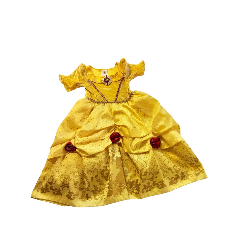 Disney Store Official Belle Costume Dress Toddler Girls Size 3T